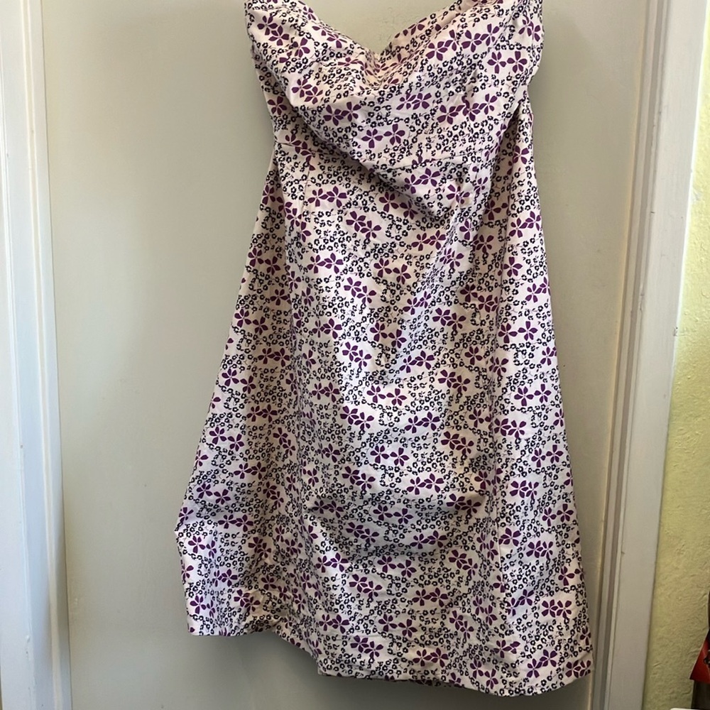 Gap size 12 dress purple flowers. Cute sun dress